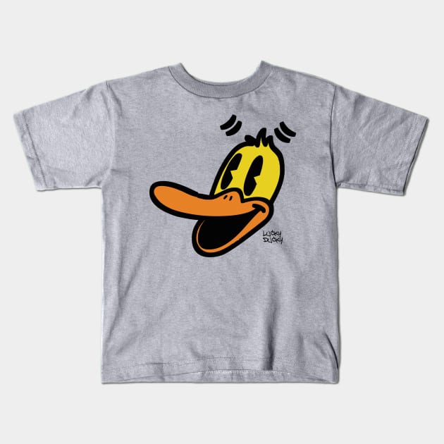 Lucky Ducky Kids T-Shirt by Friend Gate